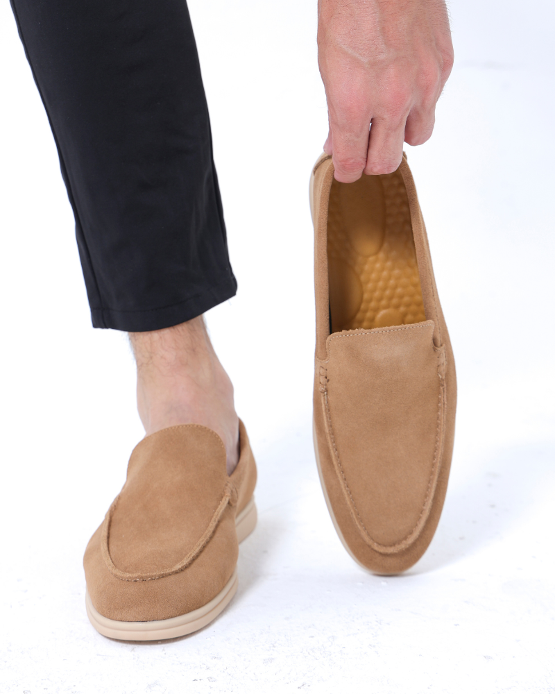 Old Money Premium Wildleder-Slipper