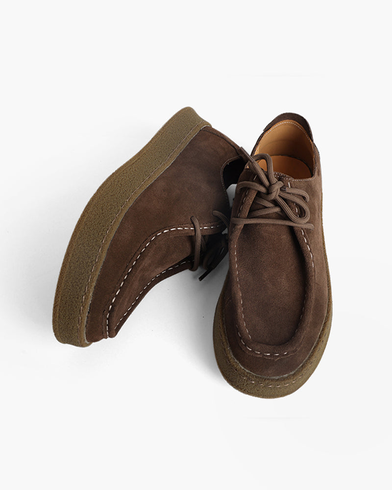 Premium-Wildleder-Stadtschuhe