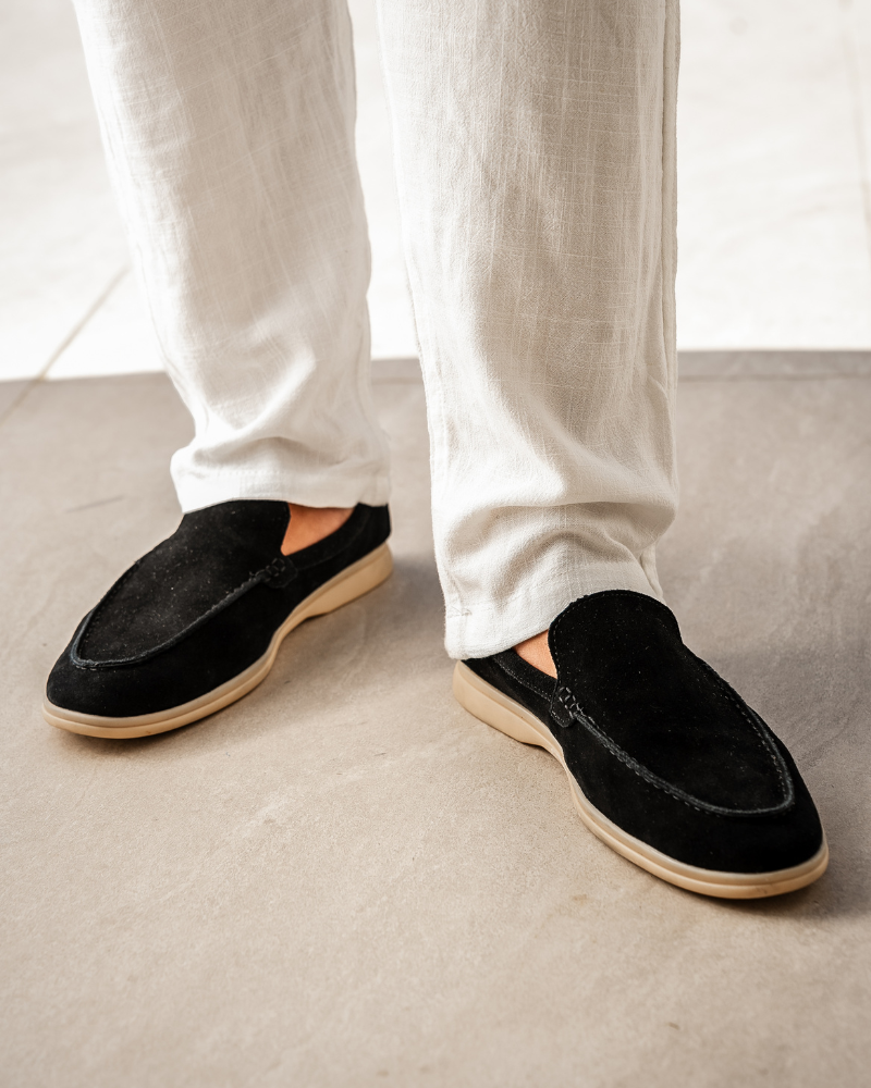 Old Money Premium Wildleder-Slipper