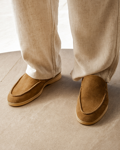 Old Money Premium Wildleder-Slipper